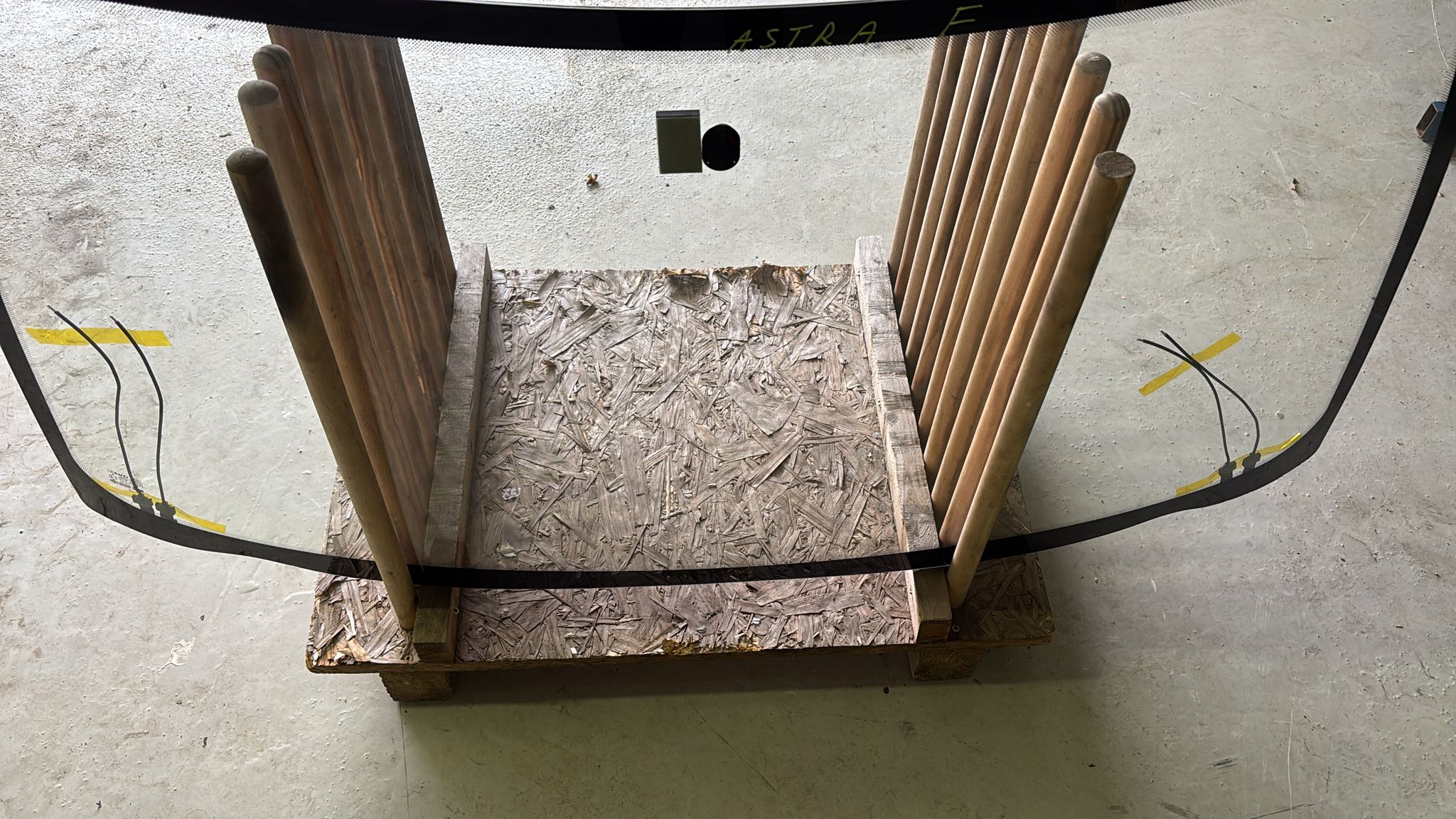 Opel Astra F voorruitverwarming